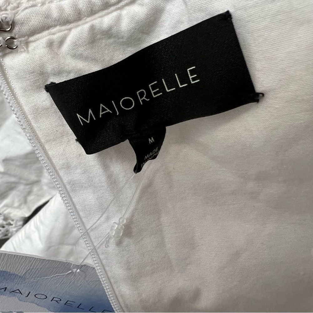 NWT Revolve x Majorelle Charolette Mini Dress in White | Size M - Picture 9 of 11